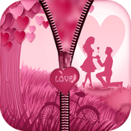 ikon Love Screen Lock Zipper