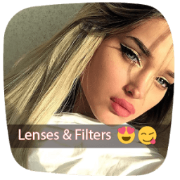 Snap Lenses Filters &amp; Stickers أيقونة