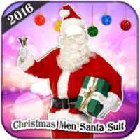 Christmas Men Santa Suit
