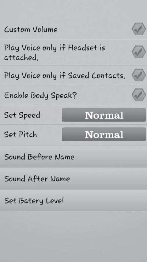 Caller Name Talker 2 تصوير الشاشة