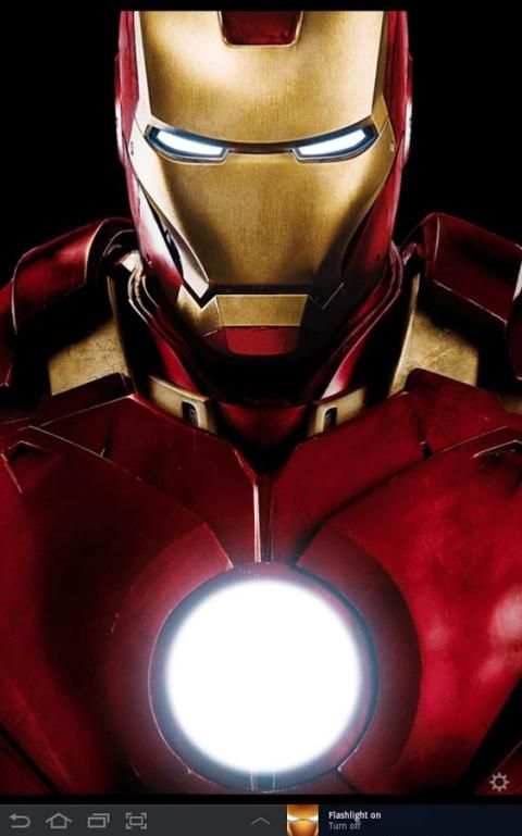 Flashlight Iron Man screenshot 6