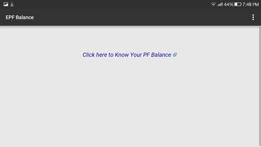 EPF Balance- Check PF Balance 1 تصوير الشاشة
