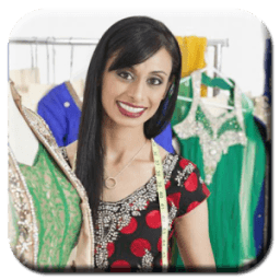 Indian Woman Traditional Dress أيقونة