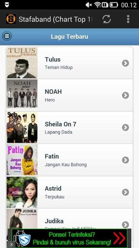 Stafaband (Chart Top 100) screenshot 2