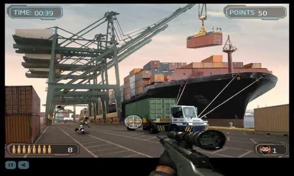 Dock Sniper Shooting screenshot 3
