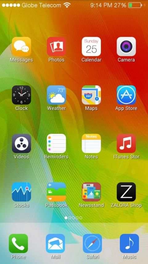 i6 Plus Launcher screenshot 2