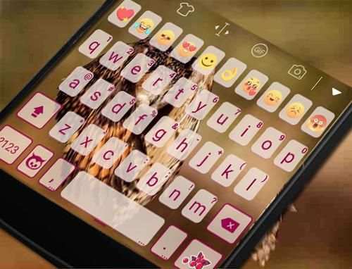 Cute Owl Eva Keyboard -Gif Diy 6 تصوير الشاشة
