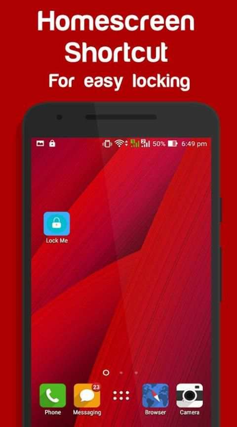 Lock Me - One Touch Lock स्क्रीनशॉट 3
