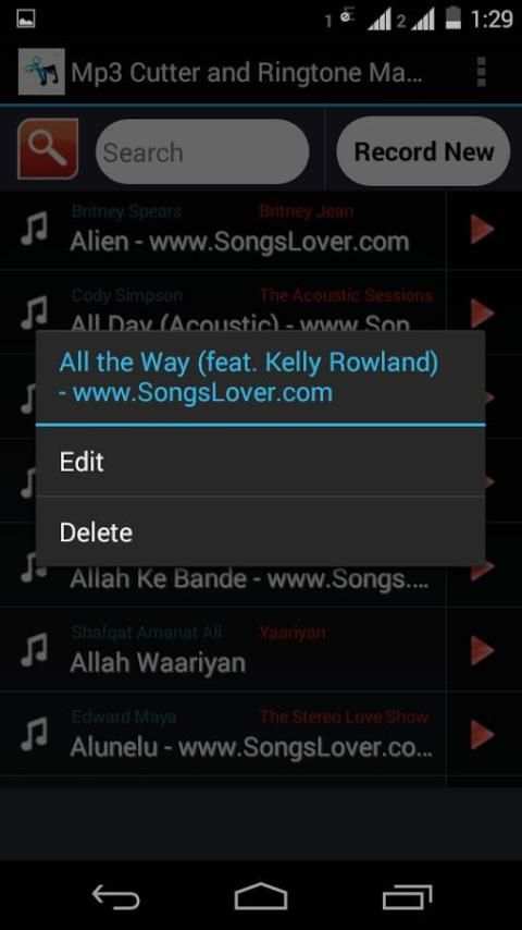 Mp3 Cutter and Ringtone Maker 4 تصوير الشاشة