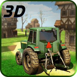 Hay Farm Plow Truck Driver icon