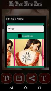 My Photo Name Tattoo screenshot 5