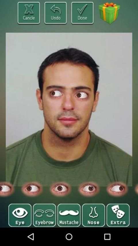 Funny Face Maker 7 تصوير الشاشة