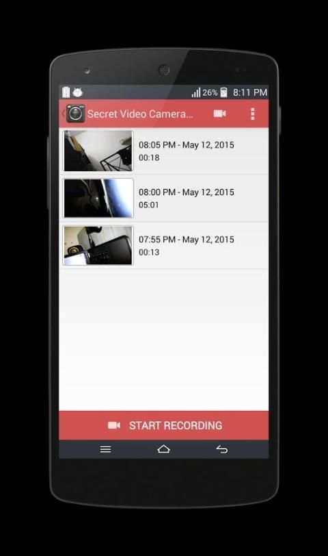 Spy Camera Free screenshot 4
