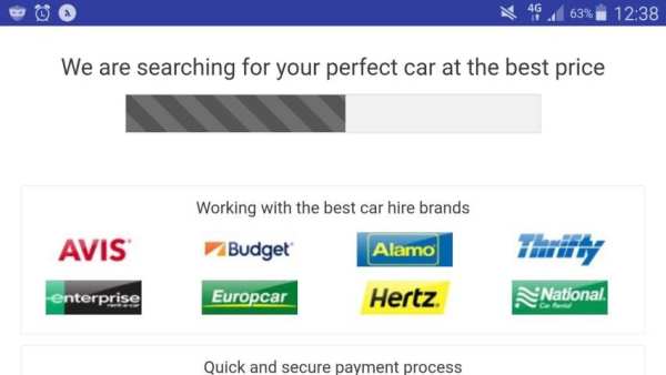 Car Rental Lite -Worlwide Hire 3 تصوير الشاشة