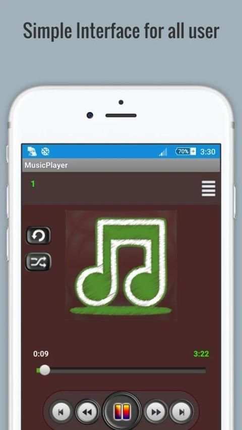 Music Player 2016 screenshot 2