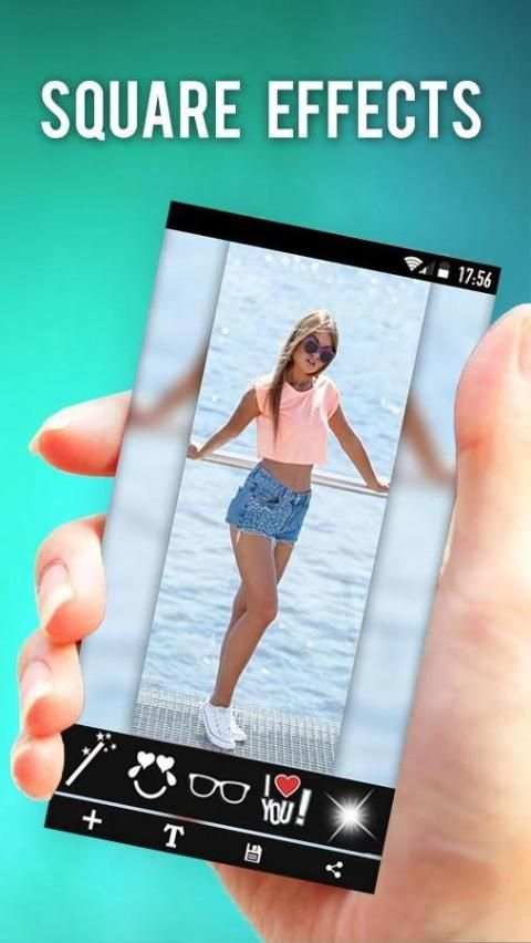 Insta Square SnapPic Stickers 6 تصوير الشاشة