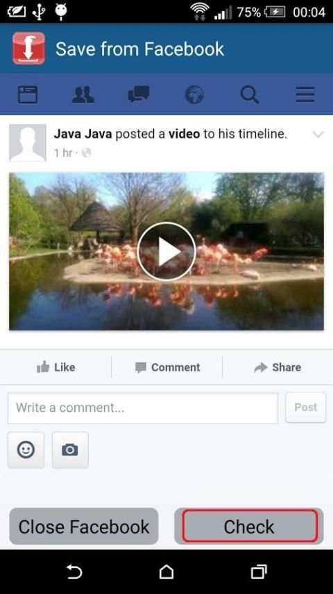 Save Video from Facebook (c) screenshot 4
