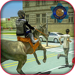 Police Horse vs Robber chase icon