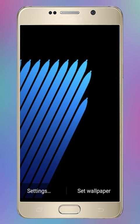 Live Wallpaper for Note 7 स्क्रीनशॉट 4