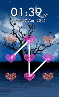Love Pattern Lock Screen screenshot 3
