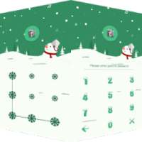 AppLock Theme Snowman