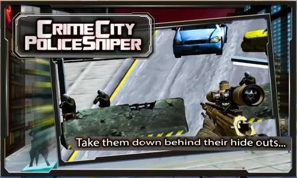 Crime City Police Sniper स्क्रीनशॉट 9