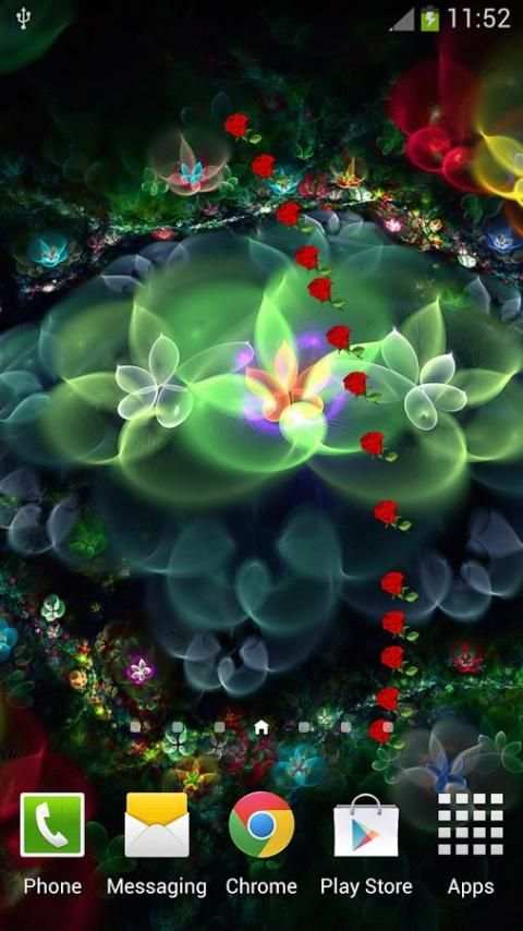Fantasy Flowers Live Wallpaper screenshot 6