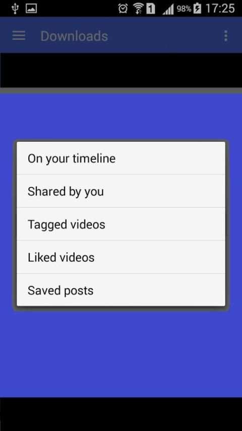 Easy FB Video Downloader screenshot 1