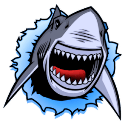 ikon Finger in the shark