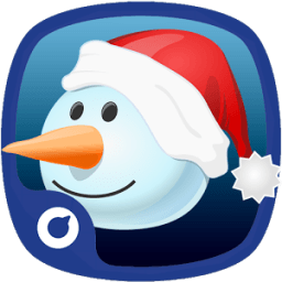 Merry Christmas Theme أيقونة