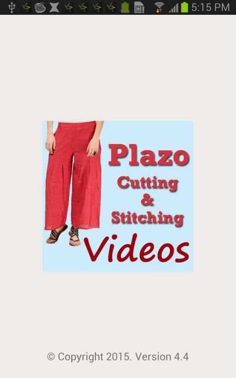 Plazo Dress Cutting Stitching स्क्रीनशॉट 1