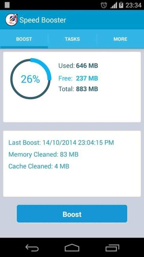 Tap Super Master Booster Speed screenshot 4