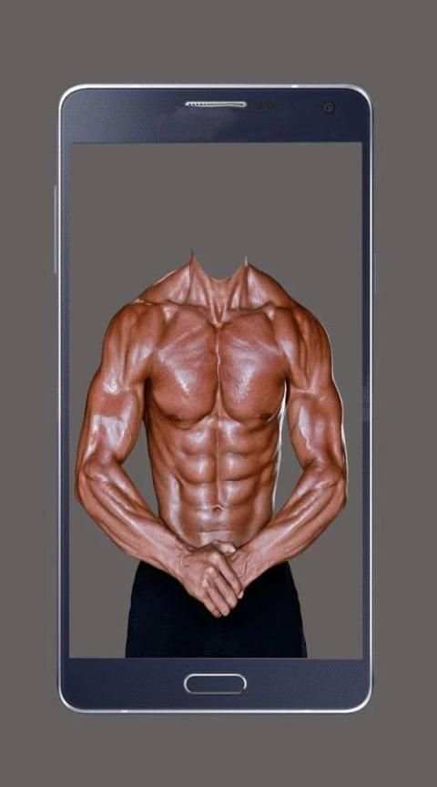 Man Body Builder Photo Maker 3 تصوير الشاشة