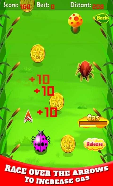 Bug Racing screenshot 1