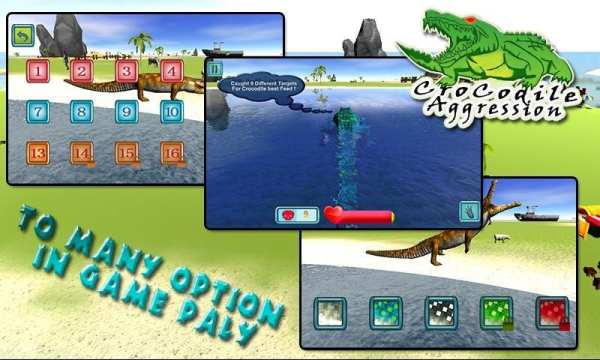 Angry Crocodile Simulator 2016 screenshot 2