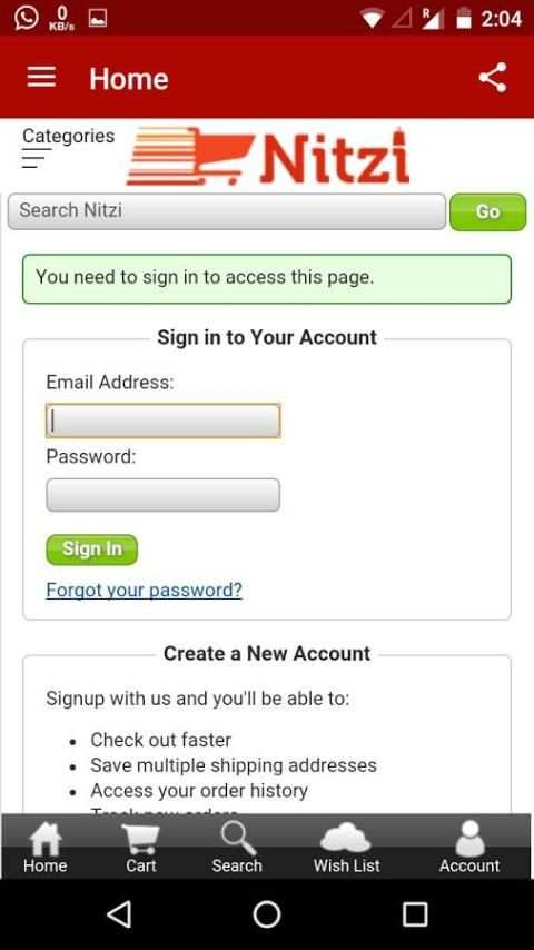 Nitzi Online Shopping 2 تصوير الشاشة
