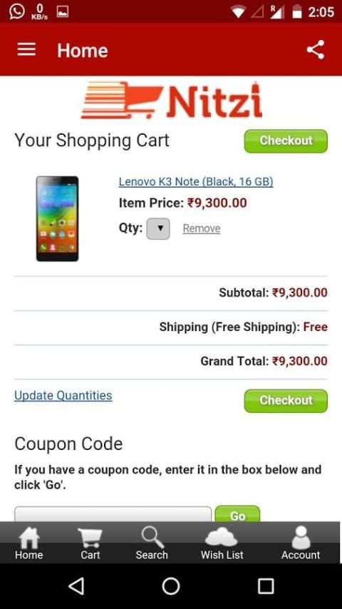 Nitzi Online Shopping 1 تصوير الشاشة