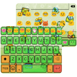 ikon Doodle Style Emoji Keyboard