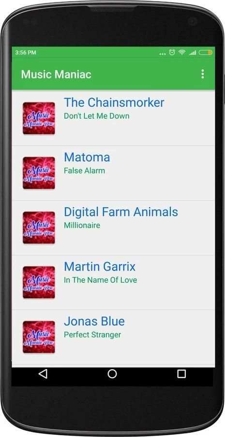 Music Maniac - MP3 Top Chart скриншот 2