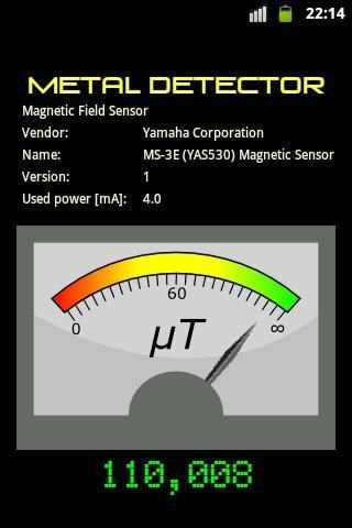 Analog Meter Metal Detector screenshot 1
