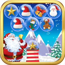 Santa Bubble Shoot आइकन