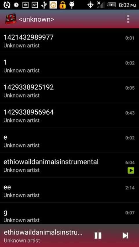 DJ MP3 Player स्क्रीनशॉट 6