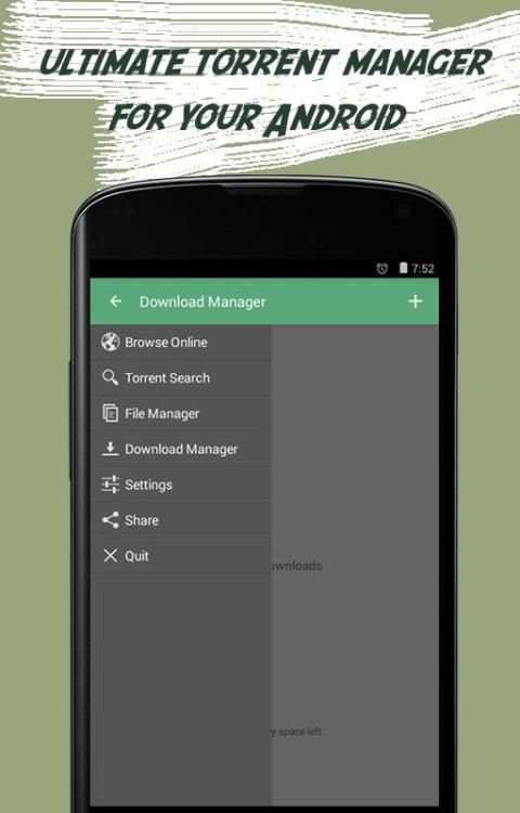 Torrent Download Manager स्क्रीनशॉट 3