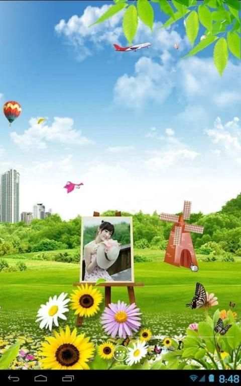 Green Spring Live Wallpapper 4 تصوير الشاشة
