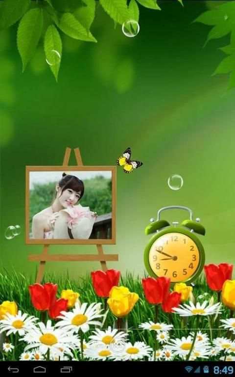 Green Spring Live Wallpapper screenshot 2