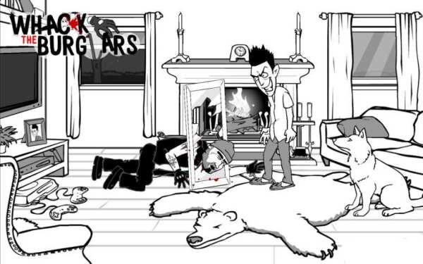 Whack the Burglars - Robbers screenshot 2