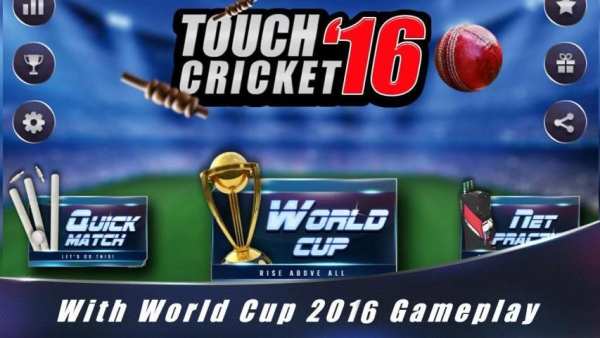 Touch Cricket T20 World Cup 16 4 تصوير الشاشة