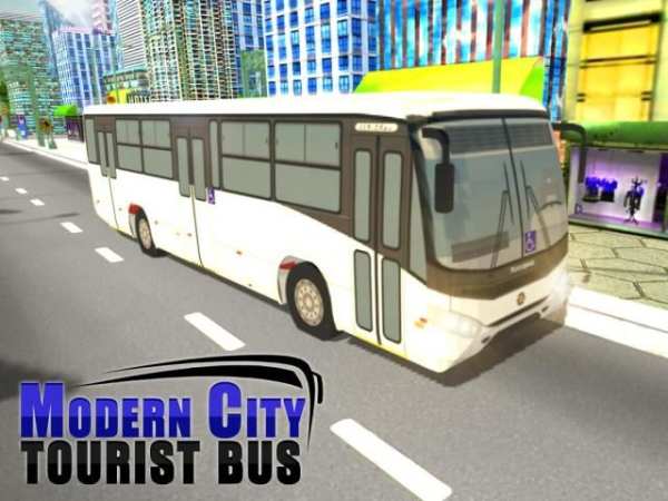 Modern City Tousrist Bus 3D screenshot 5