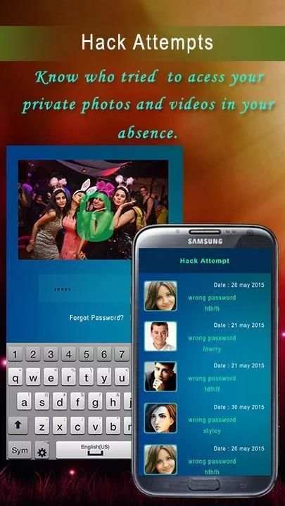 Secure Photo Gallery स्क्रीनशॉट 1
