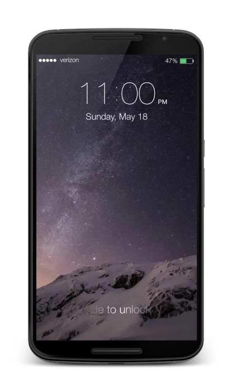 OS8 Lock Screen - Passcode 2 تصوير الشاشة